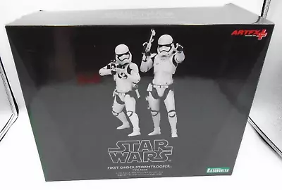Buy Star Wars ARTFX Kotobukiya 1/10 First Order Stormtrooper Twin Pack New Open Box • 69.99£