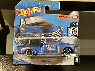Buy Hot Wheels ROD SQUAD 52 Chevy Mighty Max Blue More Hw Listed • 5.99£