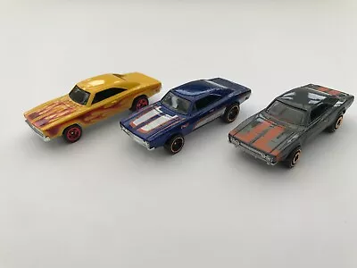 Buy Hot Wheels Dodge Charger Muscle Cars - 3 Car Bundle • 3.99£