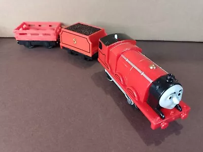 Buy James Train Tender And Wagon - Trackmaster - Tested & Working - Thomas & Friends • 5.99£
