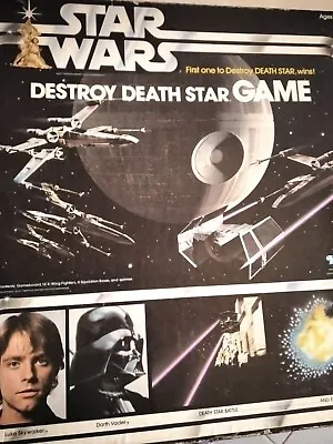Buy 1977 Star Wars Destroy Deathstar Boardgame Kenner • 154.27£