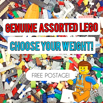 Buy LEGO Bundles Genuine Assorted Mixed Bricks Pieces Parts Colourful- Choose Weight • 2.99£