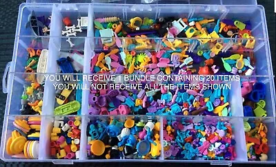 Buy Lego 20 X FRIENDS Minifigure Accessories Bundle, Utensils, Food Etc VGC UK • 3.95£