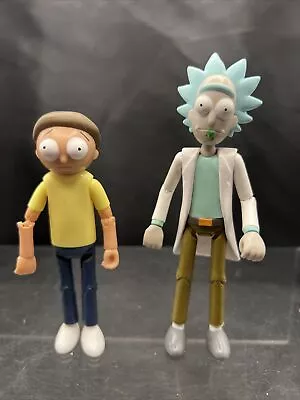 Buy Funko 5 Inch Rick And Morty Rick Sanchez Morty Smith Articulated Action Figures  • 5.99£