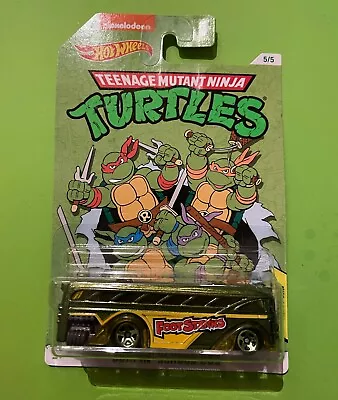 Buy HOT WHEELS -Teenage Mutant Ninja Turtles - Party Van - Surfin' School Bus - 5/5 • 4.99£