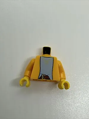 Buy Lego Minifigure Torso Body Male Yellow Top White T-Shirt • 3£