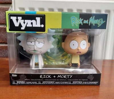 Buy Funko Vynl Rick And Morty 2 Pack Vinyl Collectible Figures 2017 Boxed NEW RARE • 14.99£