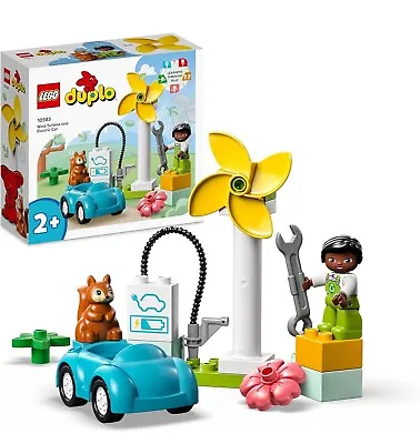 Buy LEGO Duplo Wind Turbine And Electric Car Toy - 10985 Age: 2+years • 6.49£