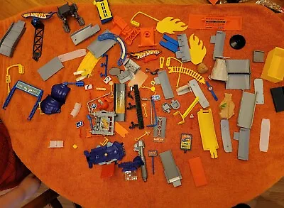 Buy Hot Wheels Mix Lot Parts & Accessories + Extras, Signs 90s & Early 2000s Vintage • 14.44£