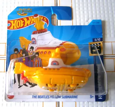 Buy HOT WHEELS The Beatles Yellow Submarine HW Screen Time 2023 - NEW • 4.74£