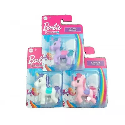 Buy Mattel Barbie Dreamtopia Minifigures Unicorn 1 Or 3 Piece To Choose From • 2.77£