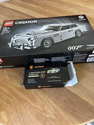 Buy Lego 10262 James Bond Aston Martin Db5 Creator Expert With Light Kit • 99.99£