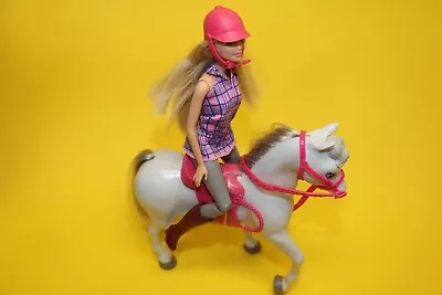 Buy Mattel Barbie With Horse And Pink Accessories • 25.73£