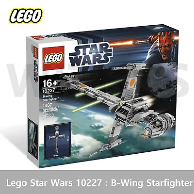 Buy Lego Star Wars 10227 : B-Wing Starfighter / Brand New Sealed Package Box • 536.94£