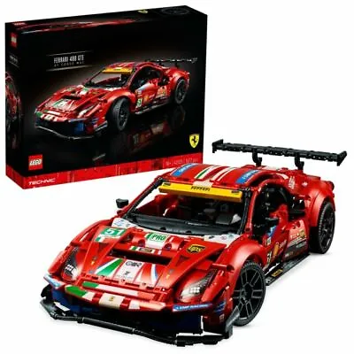Buy LEGO TECHNIC: Ferrari 488 GTE “AF Corse #51” (42125) - Unsealed Box • 150£