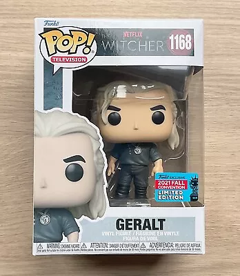 Buy Funko Pop The Witcher Geralt NYCC #1168 + Free Protector • 29.99£