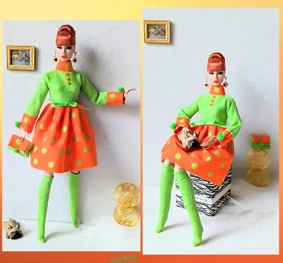 Buy Fashion Set Of 6 Piece For Barbie Collector Model Muse Fashion Royalty Size Dolls • 26.62£