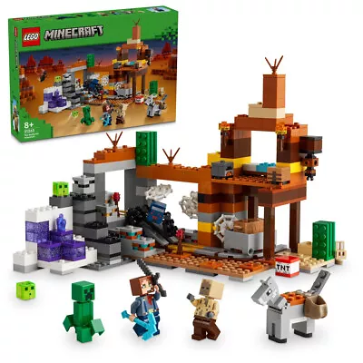Buy LEGO Minecraft 21263 The Badlands Mineshaft Age 8+ 538pcs • 55.95£