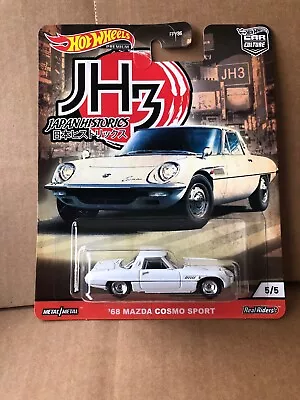Buy HOT WHEELS DIECAST Car Culture -Japan Historics -‘68 Mazda Cosmo Sport - 5/5 • 9.99£