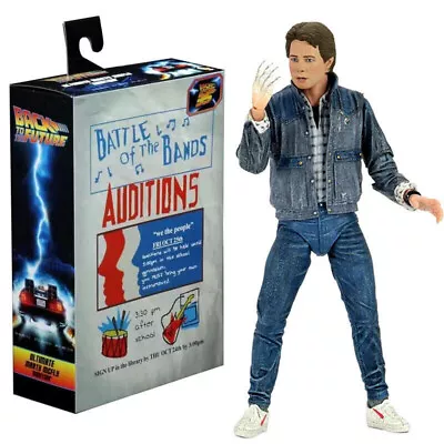 Buy NECA Movie Back To The Future Part II Marty Mcfly Guitar Action Figure Ultimate • 31.99£