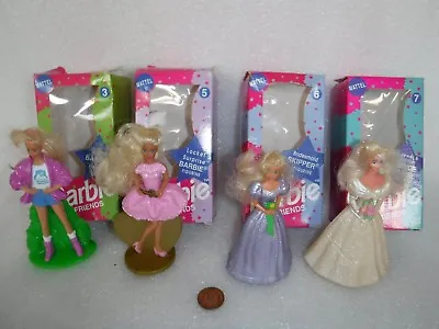Buy 4 X Mattel Barbie And Friends Figurines Boxed Mcdonalds Happy Meals  3, 5 , 6 ,7 • 7.97£