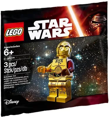 Buy LEGO Star Wars C-3PO RED ARM 5002948 Sealed Polybag • 12.71£