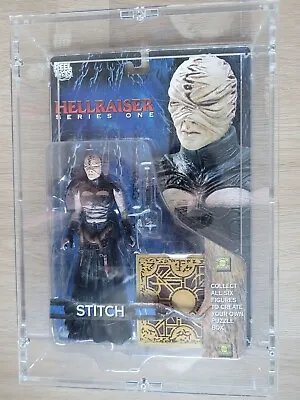 Buy Neca HELLRAISER Stitch Sealed In Sora Acrylic Case NEW Original Packaging No Sideshow Hot Toys • 91.51£