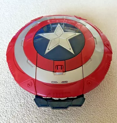 Buy NERF Captain America: The Winter Soldier Stealthfire Shield RARE 2013 +missiles • 12.50£