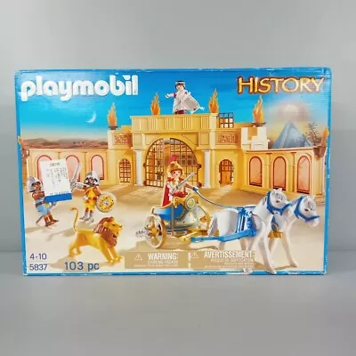 Buy Playmobil 5837 History Roman Arena Set Game 103 Pc Horse Figures Toy -CP • 11.49£