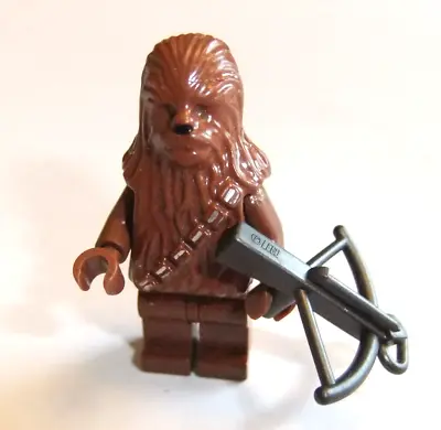 Buy LEGO STAR WARS - REDDISH BROWN  CHEWBACCA GENUINE With Crossbow Used • 2.99£