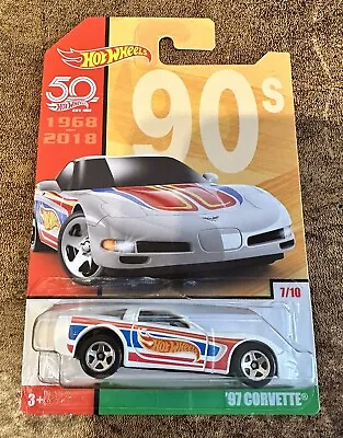 Buy Hot Wheels 50th Anniversary 97 Corvette • 12.50£