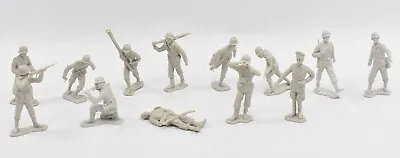 Buy Marx WWII German Soldiers Plastic Army Men Toy Figure Lot 13 Poses • 33.61£