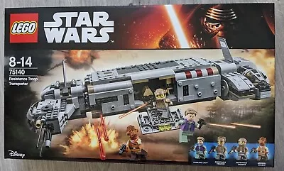 Buy LEGO Star Wars 75140 Resistance Troop Transporter New Sealed • 69.99£