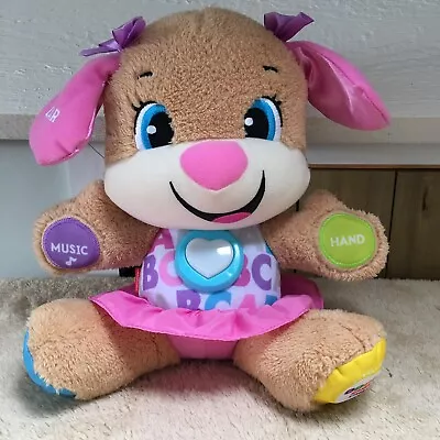 Buy Fisher-Price Puppy Laugh And Learn Smart Stages First Words Sister Toy • 7£
