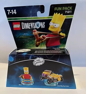 Buy LEGO Dimensions The Simpsons 71211 Bart And Gravity Sprinter • 12£