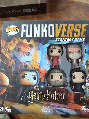 Buy Pop! Funkoverse Strategy Game Harry Potter Funko 100 4 Pack Age 10+ Players 2-4 • 15£