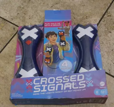 Buy Mattel Crossed Signals Electronic Game (New But Tatty Box) • 4.99£