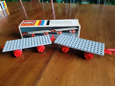 Buy Vintage Lego 152 Set X2 Train Carts (100% Complete) • 14.99£