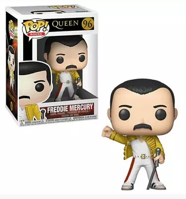Buy Funko 33732 Queen POP! Rocks Freddie Mercury Vinyl Figure • 20£