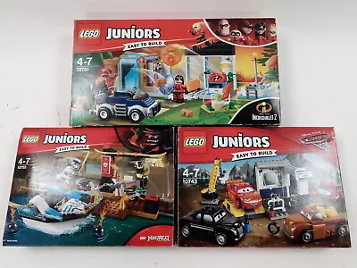 Buy Bundle Of 3 LEGO Juniors Easy To Build #10743 #10755 & #10761 All Preowned  • 14.50£