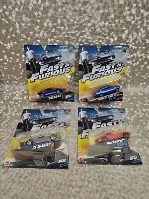 Buy Mattel Fast And Furious Ford Escort RS1600 Etc, Die-cast Model Cars Bundle X4 • 24.99£