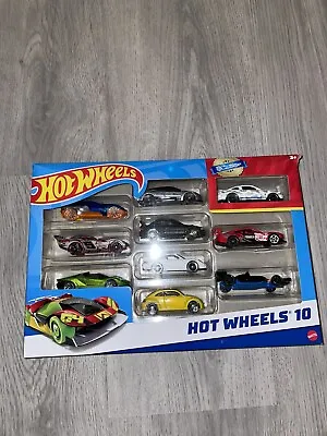 Buy Hot Wheels 10-Car Gift Pack (54886) Assorted Designs • 14.99£