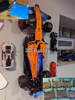 Buy Latest Wall Mount LEGO Technic McLaren F1 Formula 1 Race Car 42141 +LOGO Display • 9.95£