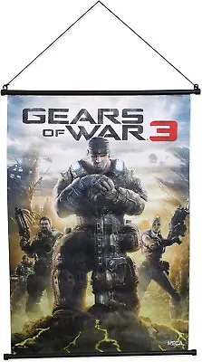 Buy Rare  Official Neca Gears Of War 3 Wallscroll - New • 19.99£