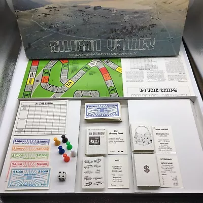 Buy Vintage 1980 In The Chips Silicone Valley Board Game By TEGA COMPLETE • 44.93£