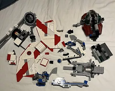Buy LEGO Star Wars Incomplete Bundle, T6 Shuttle, 501, Slave 1 • 5.50£