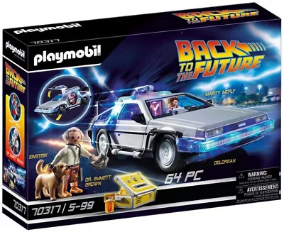 Buy PLAYMOBIL Back To The Future Delorean 70317 Marty Mcfly , Doc Brown • 44.18£