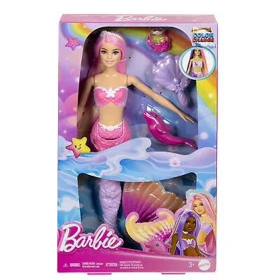 Buy Barbie Colour Changing Feature Mermaid Doll • 22.99£