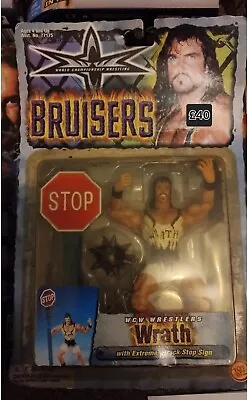 Buy ToyBiz Action Figure WCW Wrath Bruisers World Championship Wrestling Toy Hobby • 40£