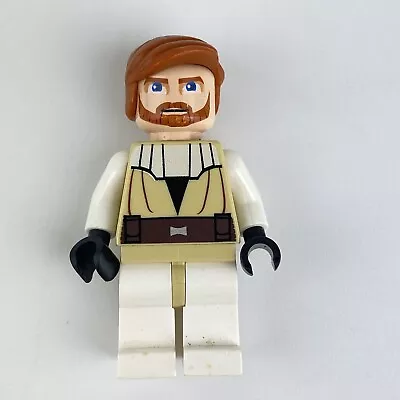 Buy LEGO STAR WARS Minifigure Mini Figure Obi Wan Kenobi Clone Wars Sw0197 • 8.99£